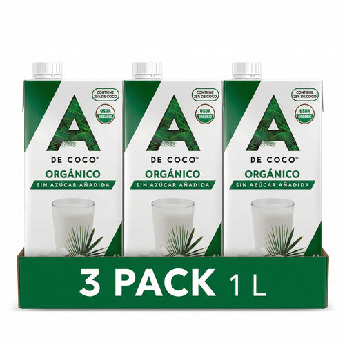 Bebida de Coco Orgánico 1L