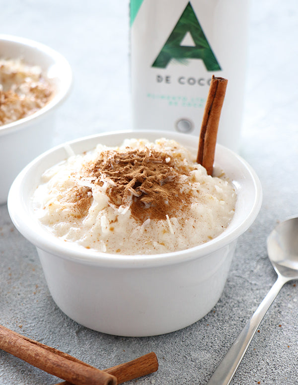 arroz con leche de coco