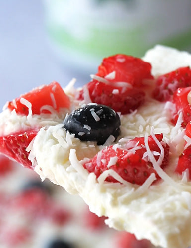 Barras de Yogur y Coco