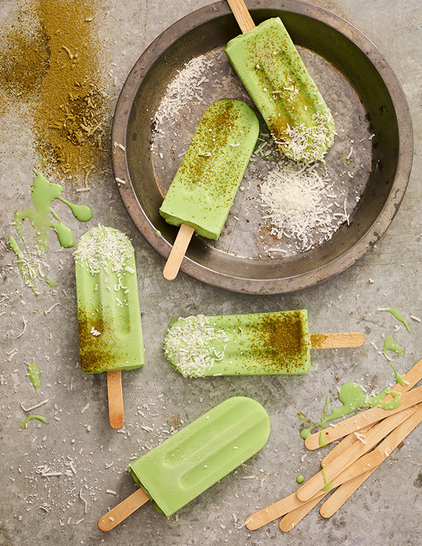 Paletas de Matcha