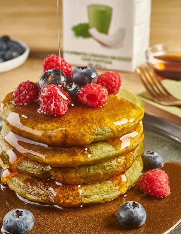 Pancakes con macha