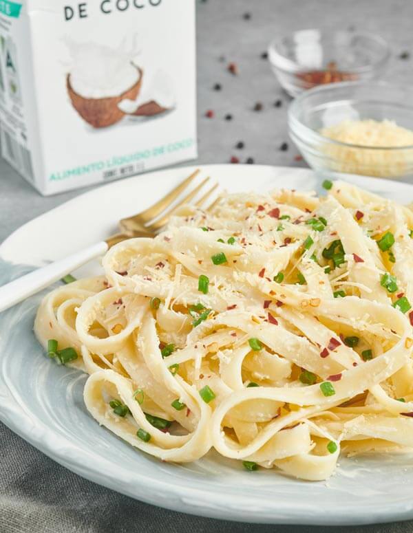 Receta Pasta Alfredo