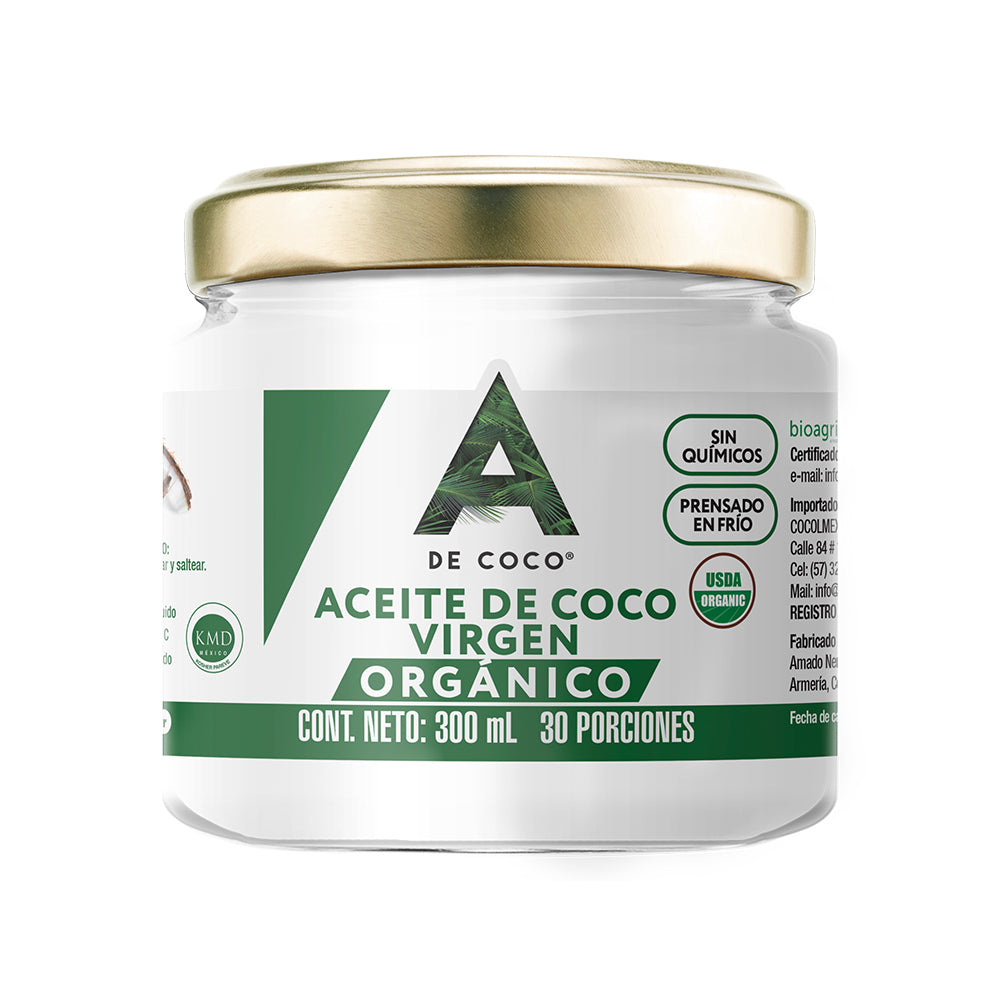Aceite de Coco Orgánico Virgen