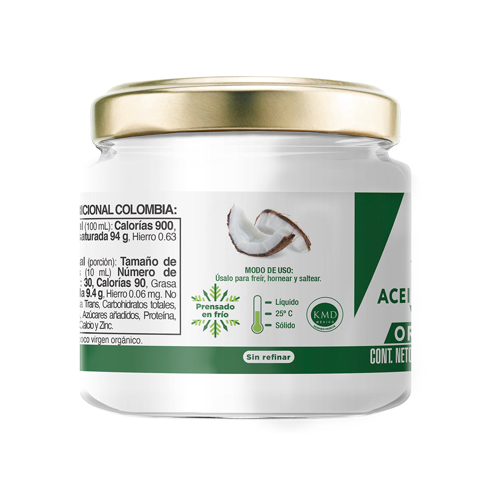 Aceite de Coco Orgánico Virgen