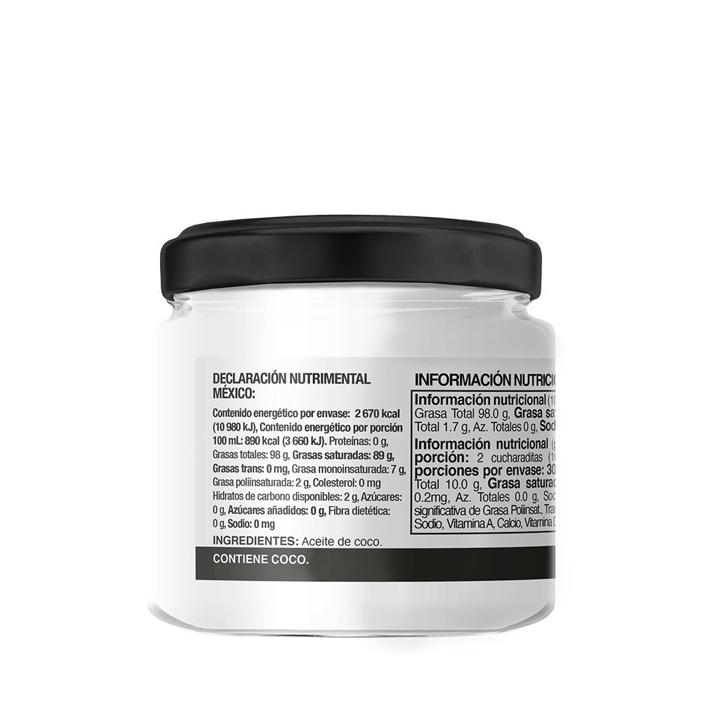Aceite de Coco sin sabor y sin olor 300 ML