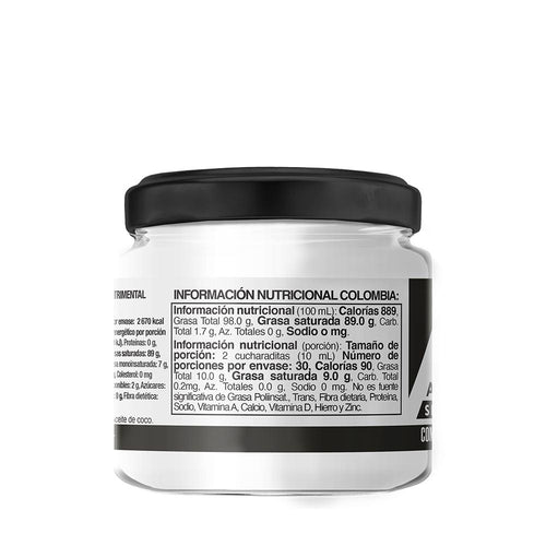 Aceite de Coco sin sabor y sin olor 300 ML