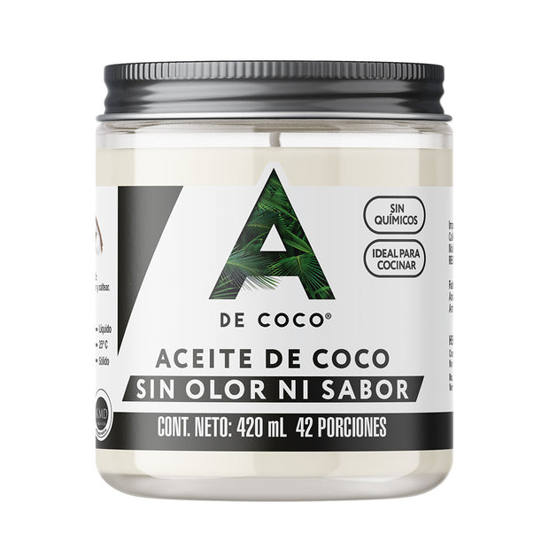 ACEITE DE COCO SIN SABOR Y SIN OLOR