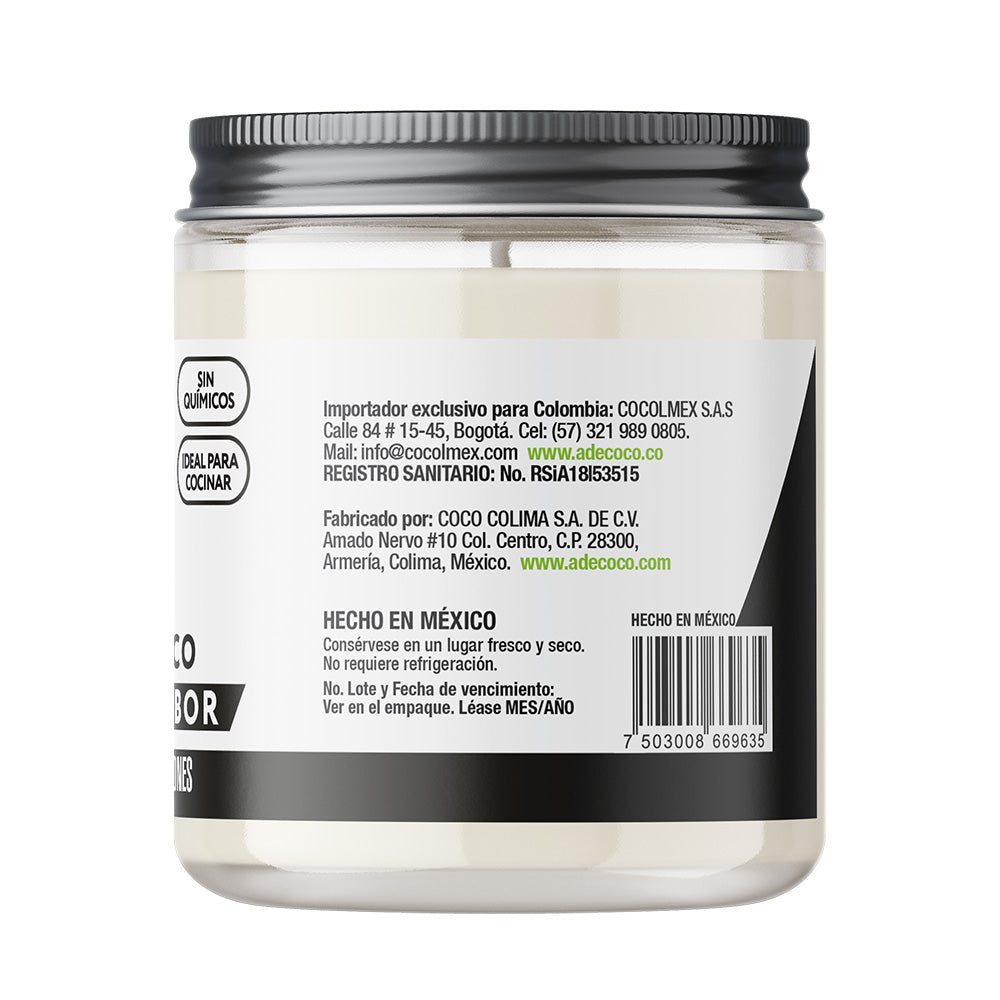 Aceite de Coco sin sabor y sin olor