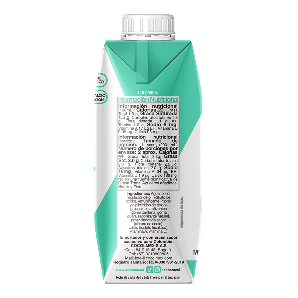 Bebida de Coco Original 330ML