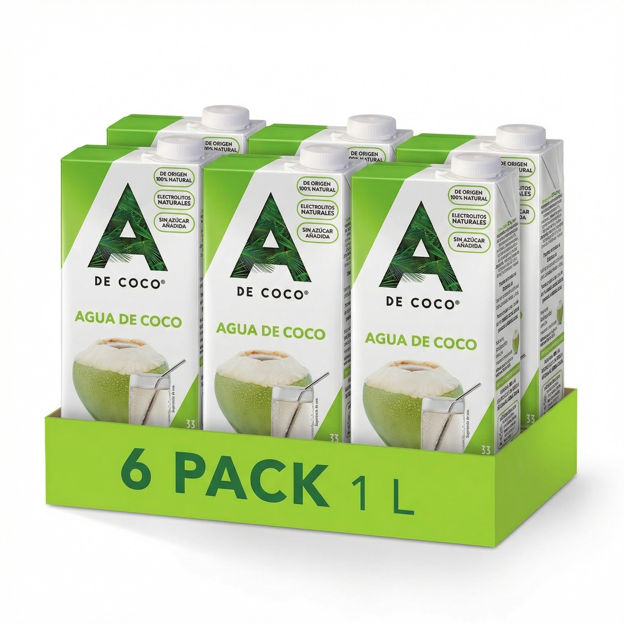 Agua de Coco 100% Natural 1L