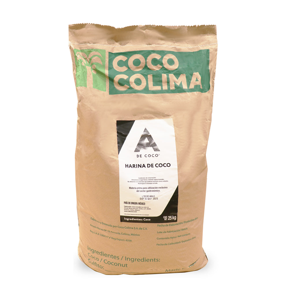 Harina de Coco Orgánico 25 Kilos