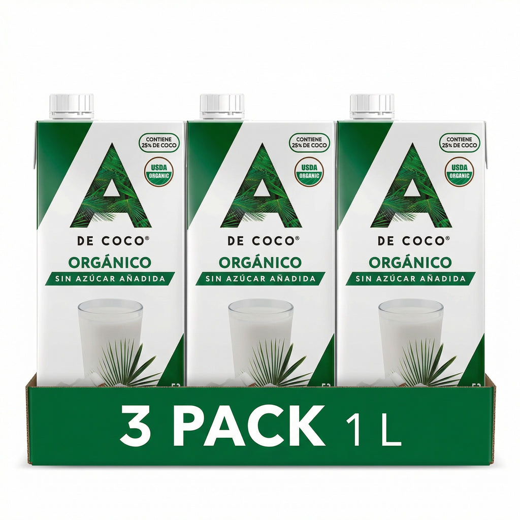 Bebida de Coco Orgánico 1L